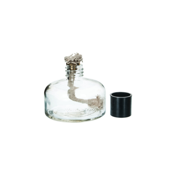 120ml Spirit Lamp Glass with Plastic Cap Each